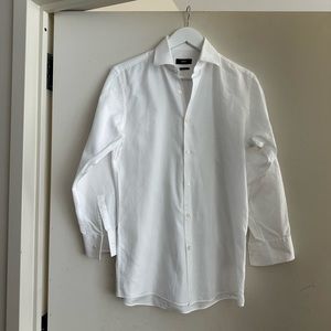 Hugo Boss Slim Fit White Dress Shirt